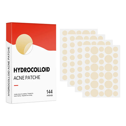 Patch anti-acné hydrocolloïde – 144 unités